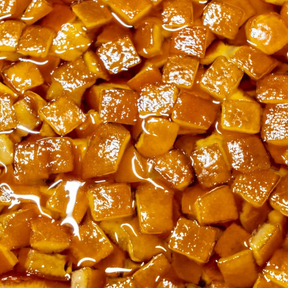 Cesarin 西西里蜜漬柳橙皮大丁(9X9mm) 10kg