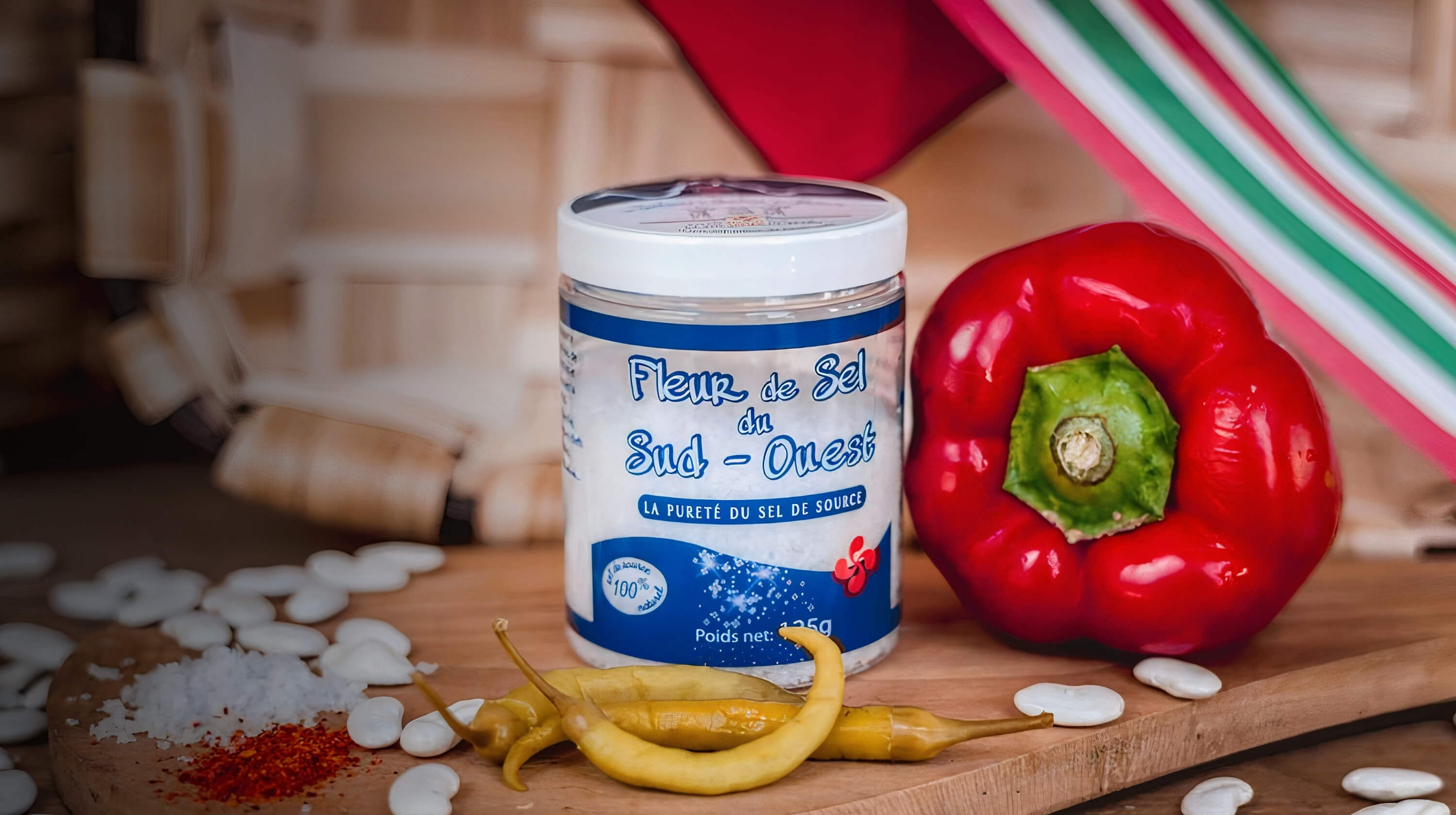 Sel de Salies-de-Béarn 法國溫泉鹽 125g