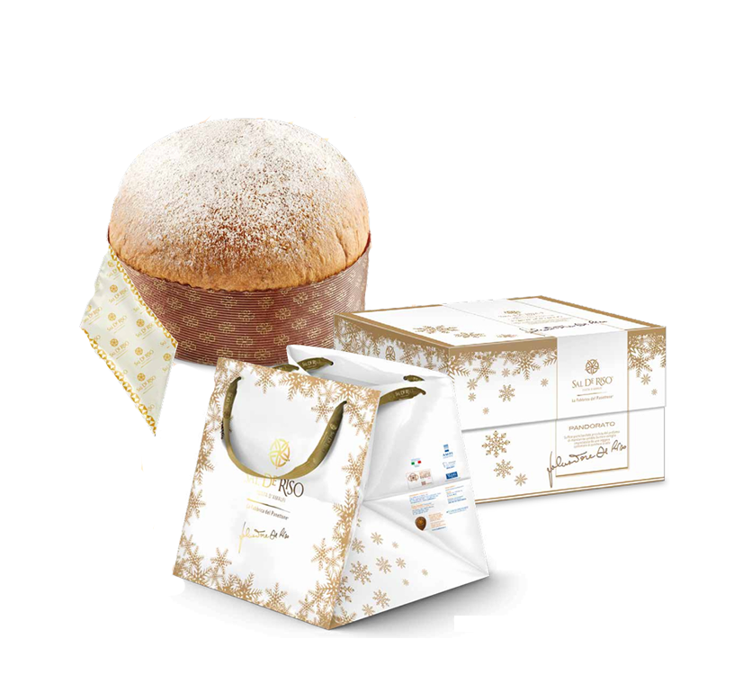 「白色聖誕」蜜漬橙香薩巴雍聖誕麵包 (1.0Kg)