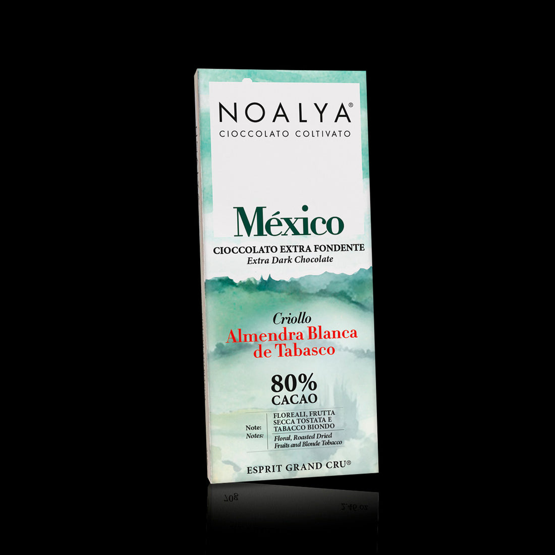 Noalya 黑巧克力 80%｜Criollo 可可・墨西哥塔巴斯可