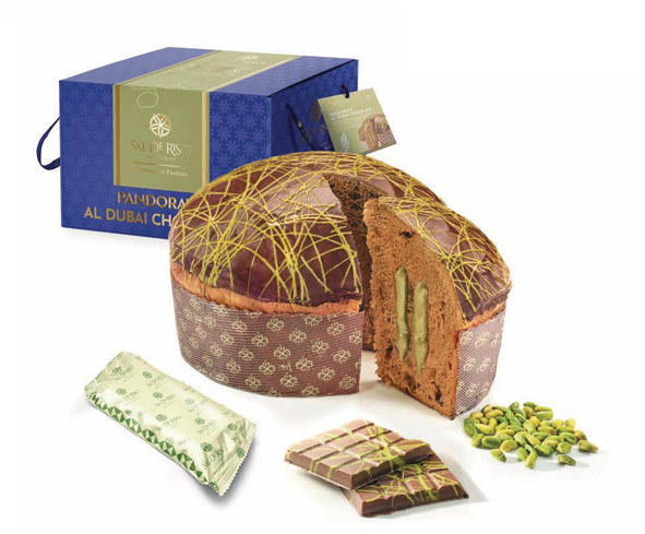 杜拜巧克力聖誕麵包  PANDORATO al DUBAI CHOCOLATE